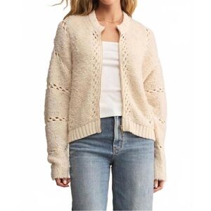 NWT Z Supply Sundance Zip Up Sweater Jacket